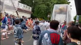 【LIVE】八日市場と浜宿～船戸～浜宿のの字～佐原の大祭　千葉県香取市の山車祭り 配信日時2022年7月15日１４：３０前後