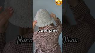 🐻Tedi şapka ve çanta takımı 🧸Peluş iple örülmüştür 🫶🏻