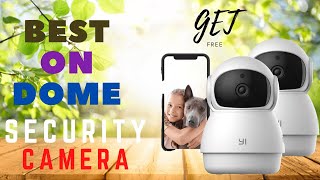 YI 2pc Pan-Tilt Dome Security Camera, 360 Degree Smart Indoor