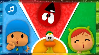 🔴🟡🔵THE COLORS SONG 🔴🟡🔵 | Nursery Rhymes \u0026 Baby Songs - Pocoyo