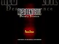 Resident Evil Deadly Silence (NDS) #shorts #gaming #gamer #retrogaming #videogames #nintendo #capcom