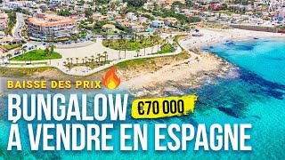 Immobilier en Espagne. Bungalow à vendre á Orihuela Costa | 70 000 €