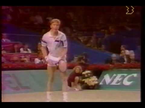 1989 Coppa Davis Finale Becker B Edberg - YouTube