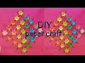 DIY wall hanging craft/DIY paper craft decor/Handmade wall decor