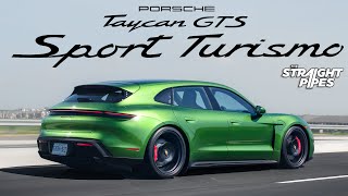 EV SWEET SPOT! 2022 Porsche Taycan GTS Sport Turismo Review