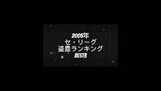 2005年セ・リーグ盗塁ランキング#野球 #プロ野球 #プロスピa  #阪神タイガース #ヤクルトスワローズ #中日ドラゴンズ #読売ジャイアンツ #横浜denaベイスターズ #ヤクルトスワローズ