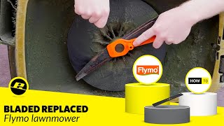 How to Replace a Flymo Lawnmower Blade on a Flymo Mower