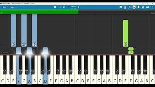 BARAM ILLAYA Keyboard Notes A Minor 4/4 Tempo 125 | பாரம் இல்லையா | Lucas Sekar