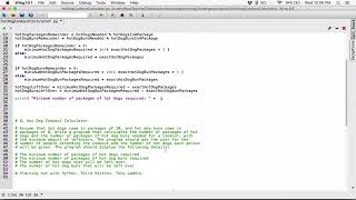 3.8. (Part 2) Hot Dog Cookout Calculator - Python