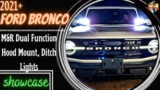 2021 FORD BRONCO HOOD PILLAR MOUNT ( Dual or Quad lights)