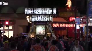 2018年 若松町諏訪神社 宵宮祭（花太郎周辺） 3