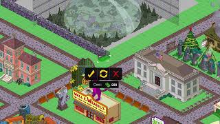 The Simpsons tapped out. 3D downward building. 2020 TSTO