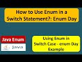 How to apply enum on switch statement? - enum Day | Java enum | enum in Java | Java Tutorial
