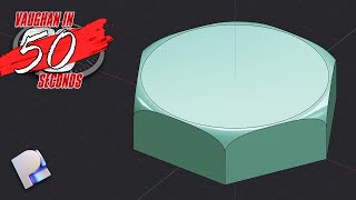 Plasticity | Model a Hex Bolt Head (Method 01)