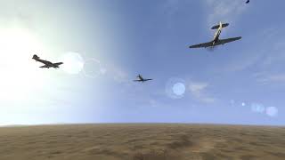 IL⭐2 Bir El Gubi AB Hurricane 1 SAAF sqd h 15:10 Dec 5th 1941
