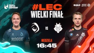 [PL] League of Legends European Championship Wiosna 2022 | RGE vs G2 | BO5 | finał