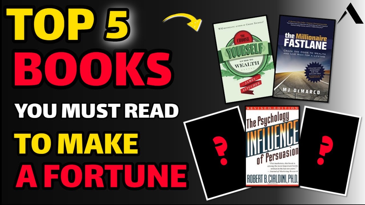 TOP 5 Money Books That Every Aspiring Millionaire Must Read (Animated ...