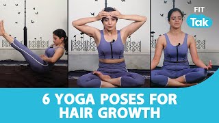 Hair Fall | Yoga Asanas To Help You With Hair Growth |  Yoga With Mansi | Fit Tak