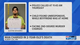 Albert Lea man charged in 2-year-old's death