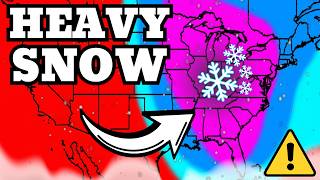 HEAVY Snow Is Rapidly Developing - 80 Cities Forecast...