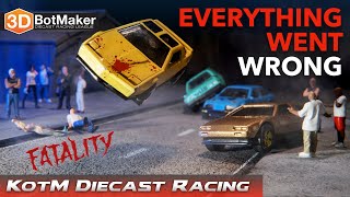 Most Dangerous Race Ever!!! (KotM4 T1-17) Diecast Racing