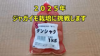 ジャガイモ栽培に挑戦します その①　２０２５年２月