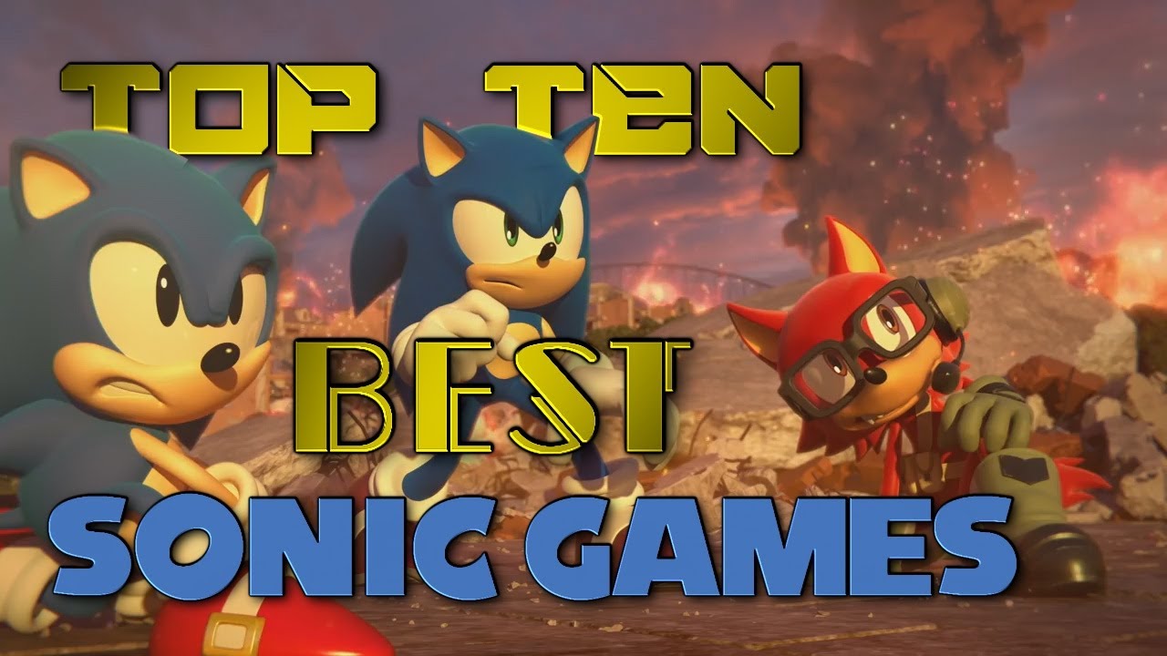 Top Ten Best Sonic Games - YouTube