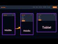 Responsive Header Using React + Vite + Tailwind CSS | Navbar