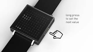 QLOCKTWO Watch Settings Features