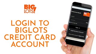 How To Login Big Lots Credit Card Account Online | Big Lots Credit Card Sign In (2023)