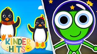 Kosmische Fröschlein + Kleine Pinguine | Kinderhits | Die Besten Kinderlieder \u0026 Kinder Musik