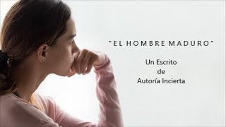 EL HOMBRE MADURO - De Autoría Incierta - Voz: Ricardo Vonte