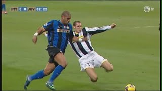 Chiellini vs Adriano \u0026 Ibrahimovic