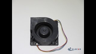 D12F-12BM 12V 0.83A 3wires cooling fan