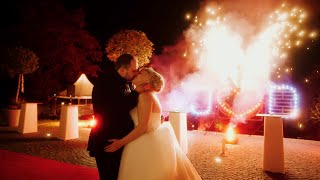 Märchenhafte Winterhochzeit mit MUSIKFEUERWERK 🚀🎶 | Hoher Darsberg | Hochzeitsfilm Jacky \u0026 Danny