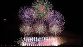 【4KHLG】赤川花火大会2018 希望の光「永久の光よ」マルゴー Akagawa Fireworks【裏観覧】