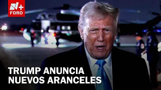 Donald Trump anuncia nuevas medidas arancelarias para proteger la economía de EE. UU, - Las Noticias