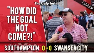 "How did the goal not come?!" | Southampton 0-0 Swansea City | The Ugly Inside