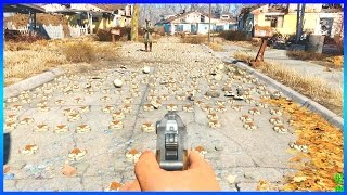 Fallout 4 - 5,000 NUKE EXPLOSION (OUTSIDE) by calloftreyarch