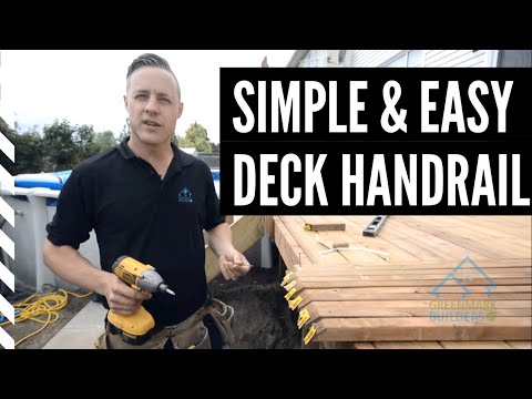 How to build an economical deck railing out of wood How to build an economical deck railing out of wood
