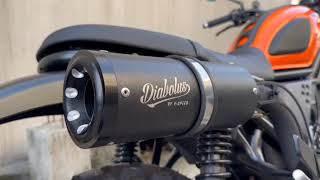 Diabolus Slip-On for Honda CL300