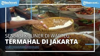 Sensasi Menikmati Makanan di Warteg Gang Mangga, Ada Puluhan Lauk yang Beragam