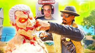 Reacting to Killing Twitch Streamers on Rebirth Island!