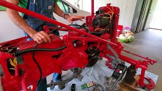 1950 Cub Farmalll Restoration -- Complete Re - Wiring