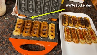 Babycakes 5 Waffle Stick Maker Tested 🟡 Cooking Gizmos