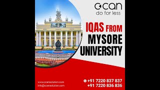 CCan Solutions/IQAS from Mysore University