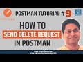 Postman Tutorial #9 - How to Send DELETE Request in Postman