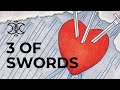 3 of Swords 🥀 Quick Tarot Card Meanings 🥀 Tarot.com