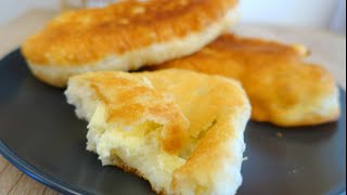 Lángos with cheese | Fried Flat bread