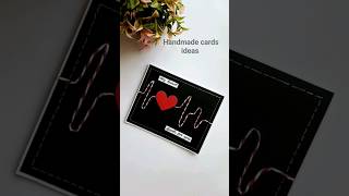 LOVE CARD ❤️  Handmade love card #handmadecards #diycrafts #lovecards #ytshorts #cardmaking #shorts